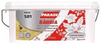 Декоративное покрытие Parade Deco Sabbia S81, перламутровый, 5 кг