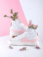 Женские кроссовки Nike Blazer Mid '77 Jumbo размер 37.5RU белый/розовый