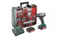 Аккумуляторная дрель-шуруповерт BS 14.4 Set Metabo 602206880