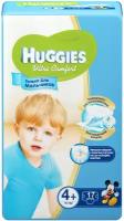 HUGGIES Подгузники хаггис Ultra Comfort 4+(10-16 кг) для мальчиков 60 шт