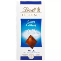 Lindt Excellence молочный шоколад экстра сливочный, 100 г