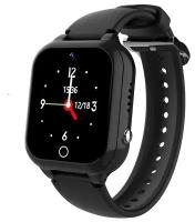 Детские смарт часы с сим картой, смарт часы детские smart watch, Wifi, 4G, GPS геолокация, камера HD, видеозвонок, сенсорный экран, черный