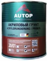 Грунт антикоррозионный 1К Acryl Anticorrosive Primer 20/01, черный, акриловый, - 1 кг - Аутоп/Autop