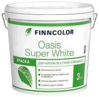 FINNCOLOR OASIS SUPER WHITE краска для потолков супербелая, глубокоматовая (3л)