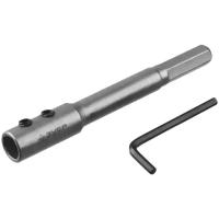 ЗУБР 140 мм, удлинитель для сверл левиса, HEX 12.5 мм, (2953-12-140)