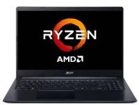 Ноутбук Acer Extensa 15 EX215-22-R2H8 (1920x1080, AMD Ryzen 3 3250U 2.6 ГГц, RAM 4 ГБ, SSD 128 ГБ, AMD Radeon Graphics, без ОС), NX. EG9ER.00G, черный