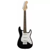 FENDER SQUIER MINI STRAT V2 BLK электрогитара мини, цвет черный