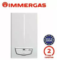 Газовый котел IMMERGAS NIKE MYTHOS 24 кВт, двухконтурный, открытая камера, медный теплообменник