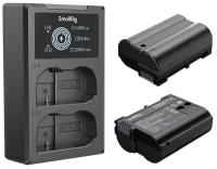 Зарядное устройство SmallRig 3820 + 2 аккумулятора EN-EL15