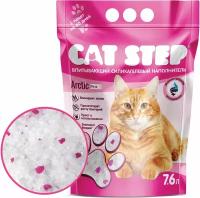 Впитывающий наполнитель Cat Step Arctic Pink, 7.6л