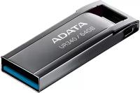 Флеш Диск A-Data 64Gb UR340 Aroy-ur340-64gbk USB3.2 черный Aroy-ur340-64gbk