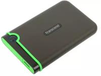 Внешний жесткий диск 1Tb Transcend StoreJet 25M3S серый TS1TSJ25M3S (2.5" USB 3.0)