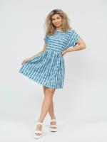 Платье NSD-STYLE, размер 54, голубой