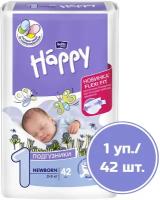 Подгузники 'Bella baby Happy' Newborn 2-5кг №42