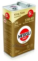 MITASU Mitasu 10W40 5L Масло Моторное Motor Oil Ll Snapi Sn/Cf Acea A3/B4 Mb229.3 Rn0710 Vw502(505).00