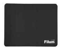 Коврик для мыши Filum FL-MP-S-BK-2 черный, 250*200*3 мм, ткань+резина