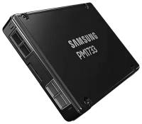 Накопитель Samsung SSD PM1733, 1920GB, U.2(2.5" 15mm), NVMe, PCIe 4.0 x4/dual port x2, V-NAND, R/W 7000/2400MB/s, IOPs 800 000/100 000, TBW 3504, DWPD