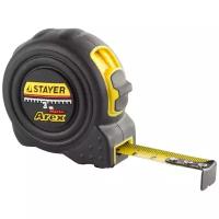 Рулетка с двумя фиксаторами STAYER BlackMax 3м х 16мм (3410-03_z02)