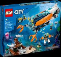 Конструктор LEGO City 60379 Deep-Sea Explorer Submarine, 842 дет