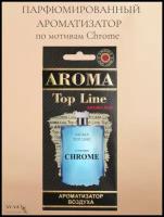 Автомобильный ароматизатор с ароматом мужского парфюма Azzaro - Chrome