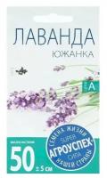 Семена Лаванда Южанка, Мн, 0,05г в комлпекте 3, упаковок(-ка/ки)