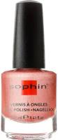 Sophin Copper Rose 0378 - Софин Лак для ногтей (бронзовый линейный голографик), 12 мл -