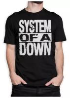 Футболка с надписью System of a Down / Мужская