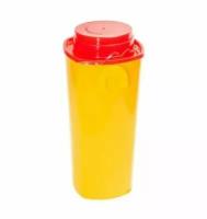 Ёмкость-контейнер для сбора органических отходов 1 литр (желтый)