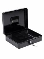 Ящик для денег SAFEBURG Keeper-30 Black Gloss, переносной сейф/кэшбокс