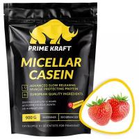 Мицеллярный казеин PRIMEKRAFT Micellar Casein Клубника, 900 гр