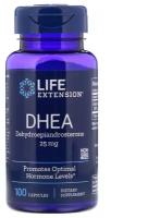 Капсулы Life Extension DHEA, 25 мг, 100 шт