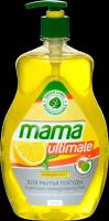 Средство для мытья посуды и детских принадлежностей MAMAULTIMATE концентрированный с ароматом натурального лимона