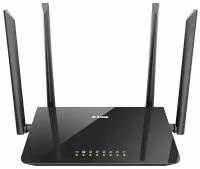 Маршрутизатор D-Link DIR-843,DIR-843/RU/B1A AC1200 Wi-Fi Router, 1000Base-T WAN, 3x1000Base-T LAN, 4x5dBi external antennas