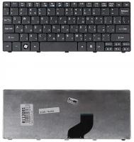 Keyboard / Клавиатура для Acer для Aspire One D255, D255E, D257, D260, D270, 521, 532, ZE6 (9Z.N3K82.41D) Black, гор. Enter