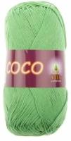 Пряжа Vita cotton Coco ментол (4324), 100%мерсеризованный хлопок, 240м, 50г, 1шт