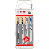 Набор пилок для лобзика BOSCH 2607011437 15 шт