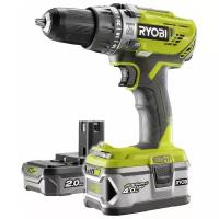 Ryobi ONE+ Дрель-шуруповерт ударная R18PD3-242S 5133003820