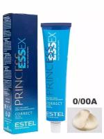 ESTEL Princess Essex Corrector цветная крем-краска для волос, 0/00A аммиачный, 60 мл