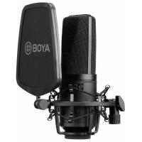 BOYA BY-M1000, разъем: XLR 3 pin (M), черный