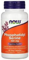 NOW Phosphatidyl serine 100 mg 60 vcaps