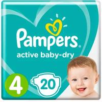 Pampers подгузники Active Baby-Dry 4, 9-14 кг