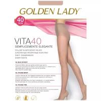 Колготки Golden Lady Vita, 40 den, размер 2, бежевый, коричневый