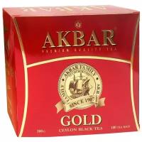 Чай черный Akbar Gold в пакетиках