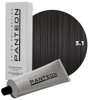 Panteon - Пантеон Стойкая крем-краска для волос, 100 мл - PANTEON 5.1 Тёмно-русый пепельный