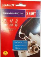 Карта памяти SanDisk Memory Stick Pro Duo 2 ГБ