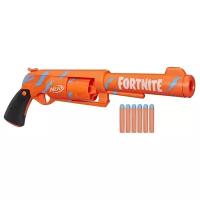 Бластер Nerf Fortnite 6-SH F2678, 15.24 см, оранжевый