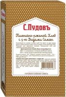 Готовая хлебная смесь Пшенично-ржаной хлеб с 5-ю видами семян, 500 г