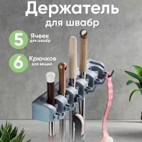 Настенный держатель для швабр