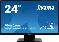 Монитор Iiyama 23.8"(1920x1080) Iiyama ProLite T2454MSC-B1AG /матрица IPS Матовая Сенсорный экран/Встроенные колонки Регулировка высоты