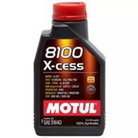 Моторное масло Motul 8100 X-CESS 5W40 1л